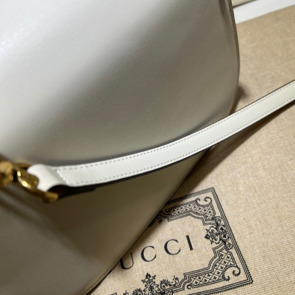G*u*i small top handle bag with bamboo
