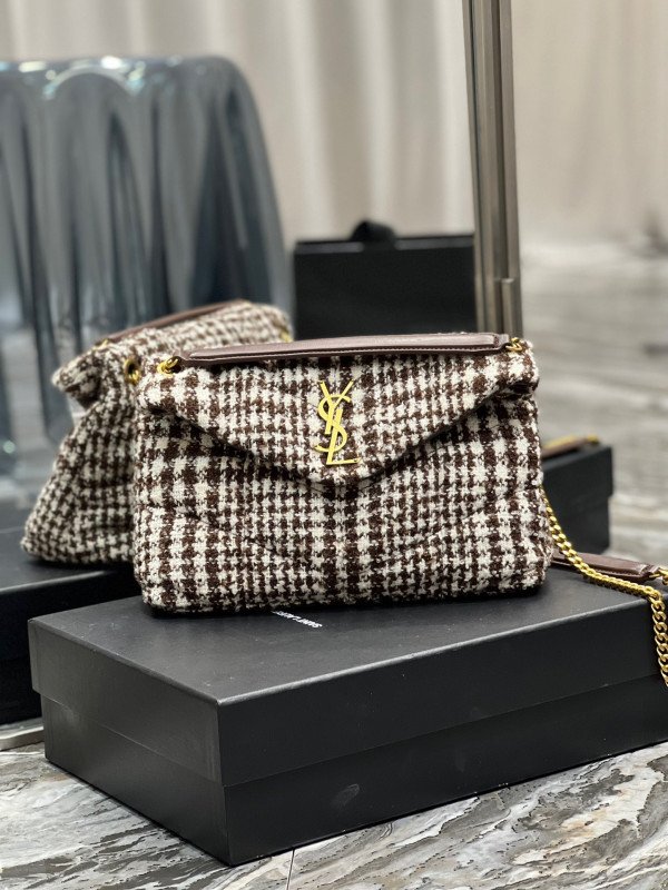 Y*L puffer small chain bag