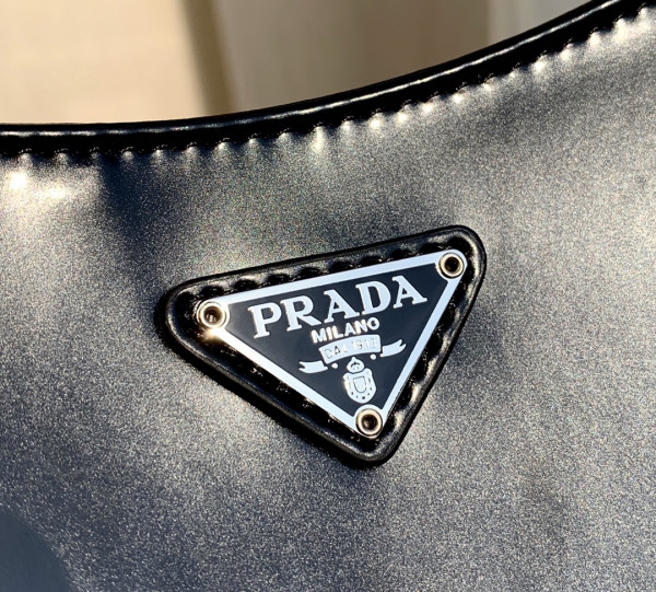 Pra*a cleo brushed leather shoulder bag