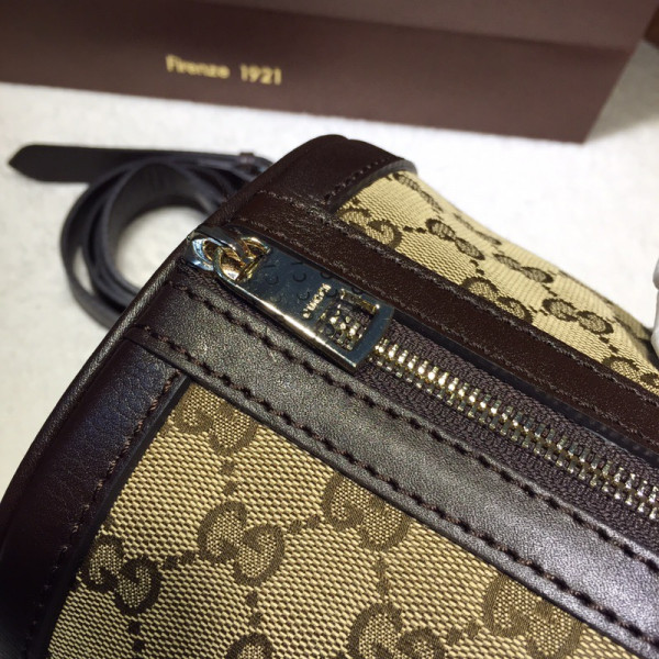 G*u*i vintage web original gg boston bag
