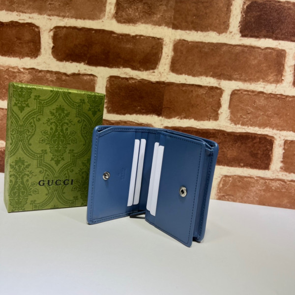 G*u*i gg marmont card case wallet