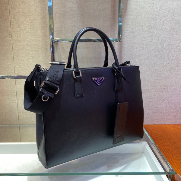 Pra*a galleria saffiano bag