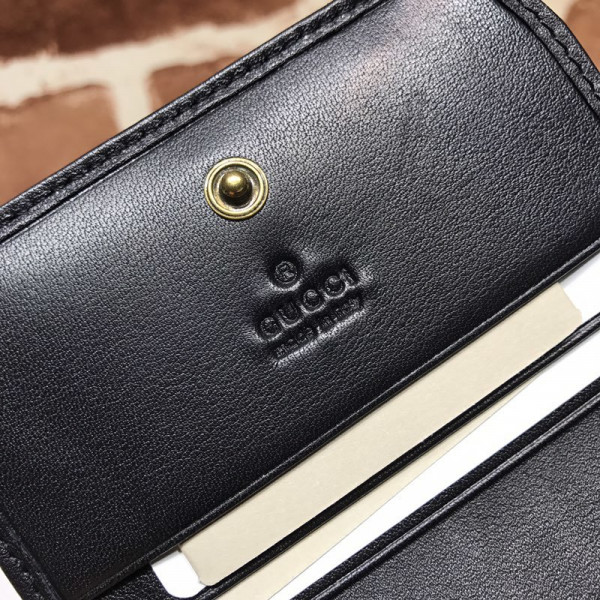 G*u*i gg marmont card case wallet
