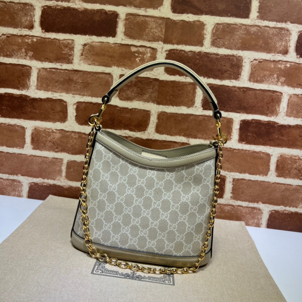 G*u*i large shoulder bag with interlocking g