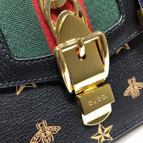 G*u*i sylvie bee star small shoulder bag