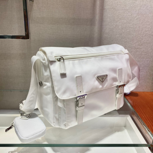 Pra*a medium nylon shoulder bag