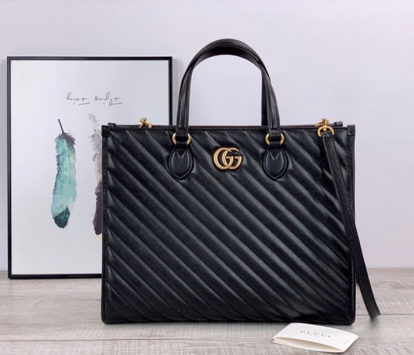 G*u*i gg marmont medium tote bag