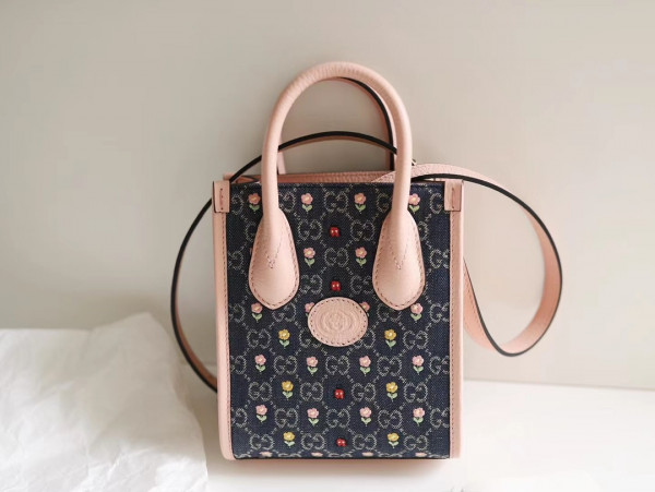 G*u*i mini tote bag with interlocking g