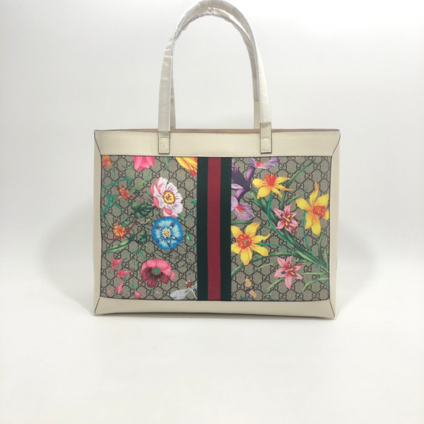g*u*i gg S*p*e monogram flora web large ophidia tote