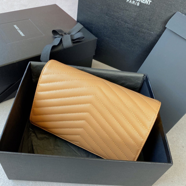 Y*L cassandre matelassÉ chain wallet