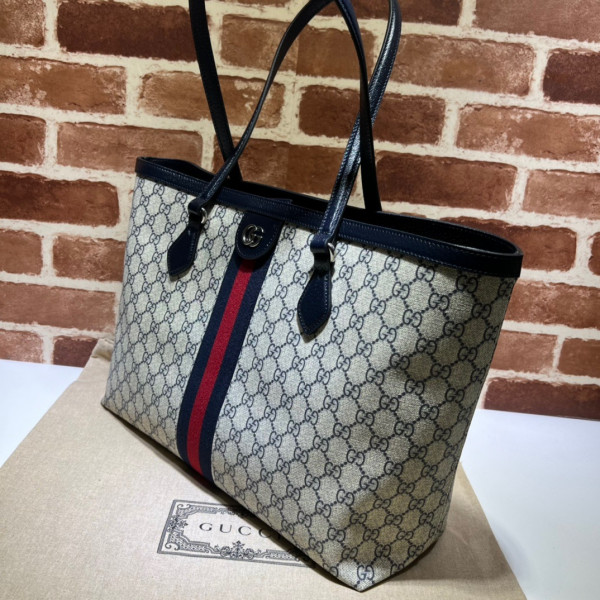 G*u*i ophidia medium tote with web
