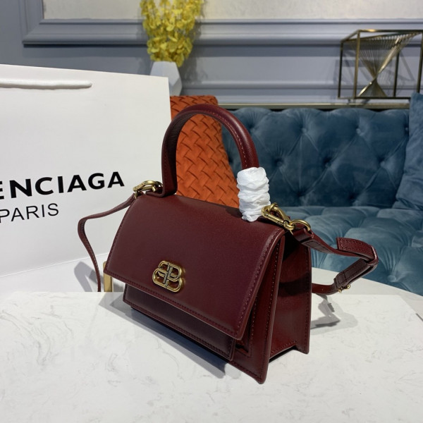 Ba*len*cia*ga sharp xs satchel
