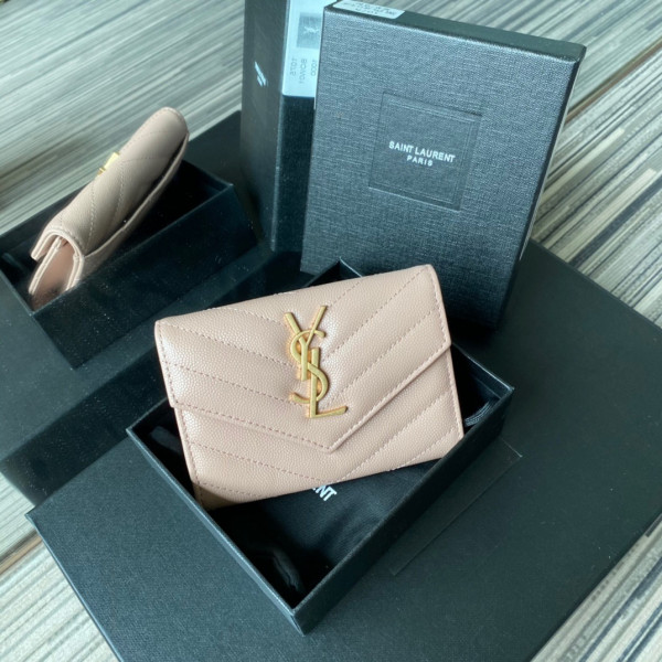 Y*L monogram small envelope wallet in