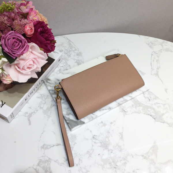 VALENTINO GARAVANI VSLING GRAINY CLUTCH