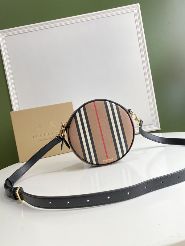 B**rry icon stripe e-canvas l0*ise bag