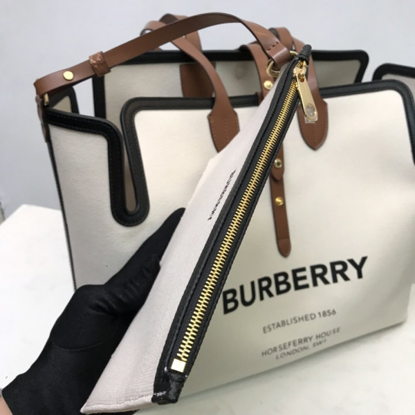 B**rry the medium soft cotton canvas belt bag