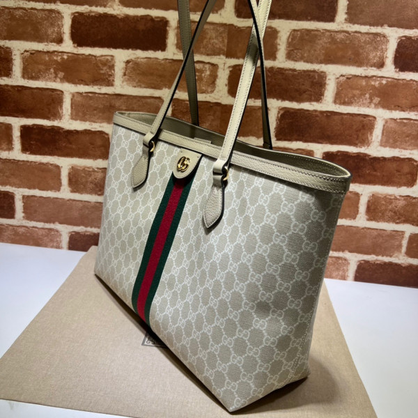 G*u*i ophidia medium tote with web