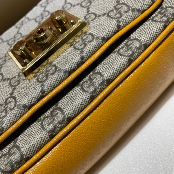 G*u*i padlock mini bag