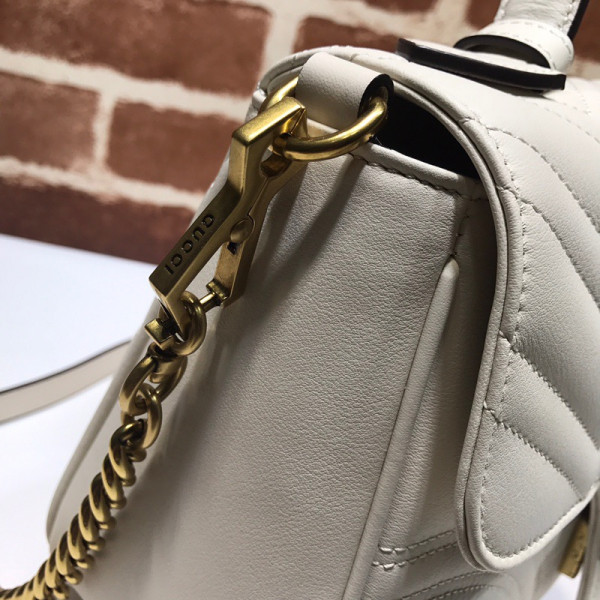 G*u*i gg marmont small top handle bag