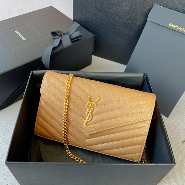 Y*L cassandre matelassÉ chain wallet