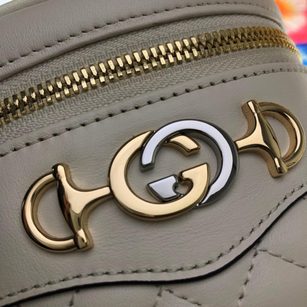 G*u*i quilted leather belt bag