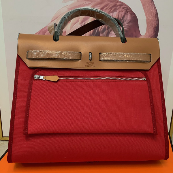 H**mes herbag 31cm all handmade