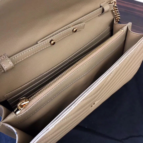 Y*L cassandre matelassÉ chain wallet