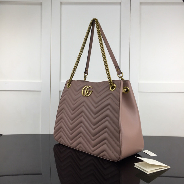 G*u*i gg marmont matelassé tote