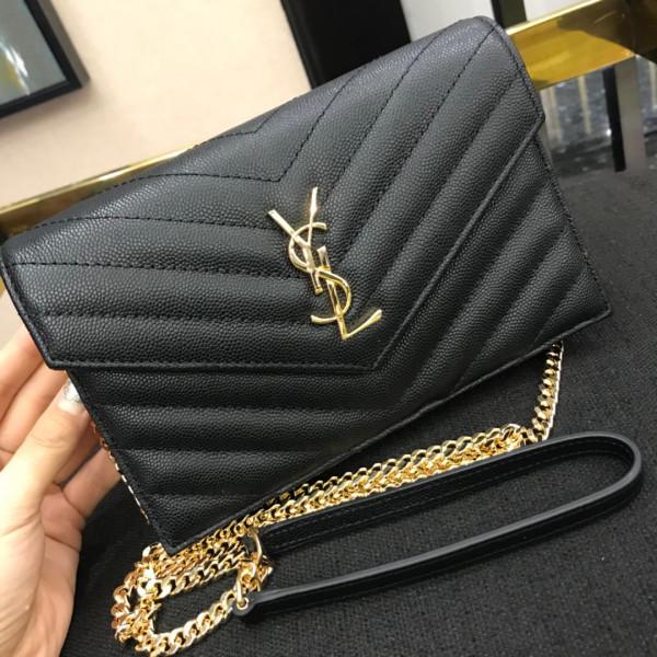 Y*L cassandre matelassÉ chain wallet