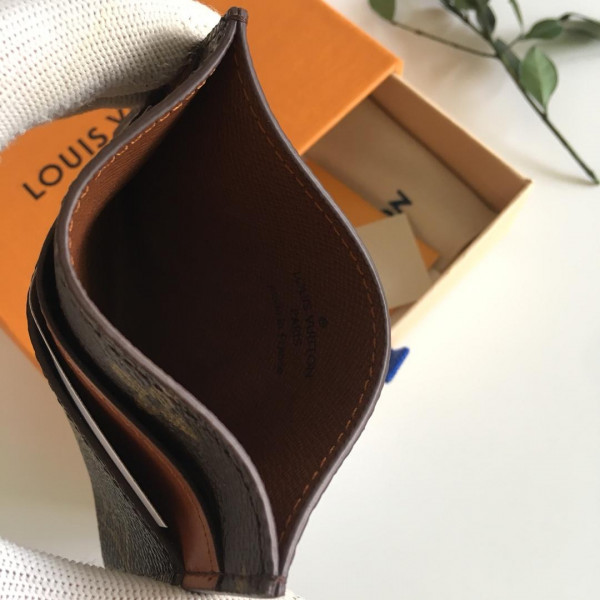 l0*is V*t0n bandouliere 50double card holder