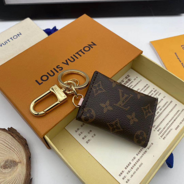 l0*is V*t0n kirigami pouch bag charm and key holder