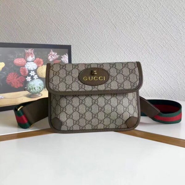 G*u*i gg messenger bag