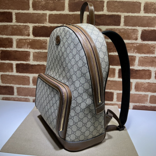 G*u*i backpack with interlocking g
