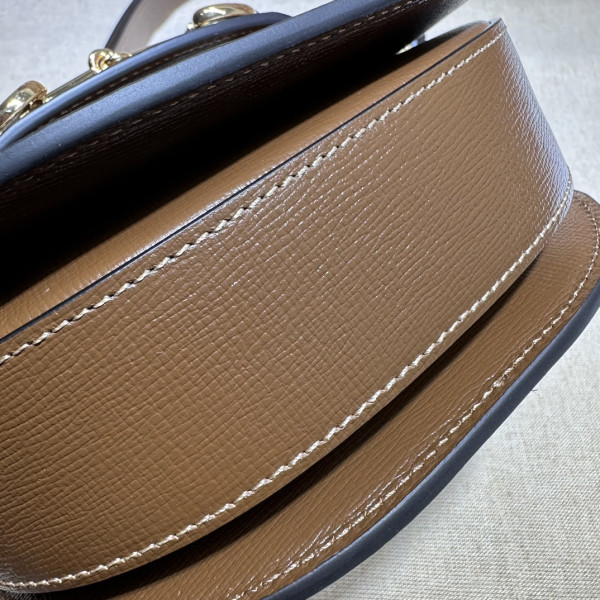 G*u*i horsebit 1955 mini rounded bag