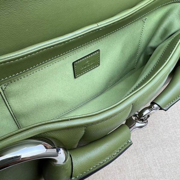 G*u*i horsebit chain big shoulder bag