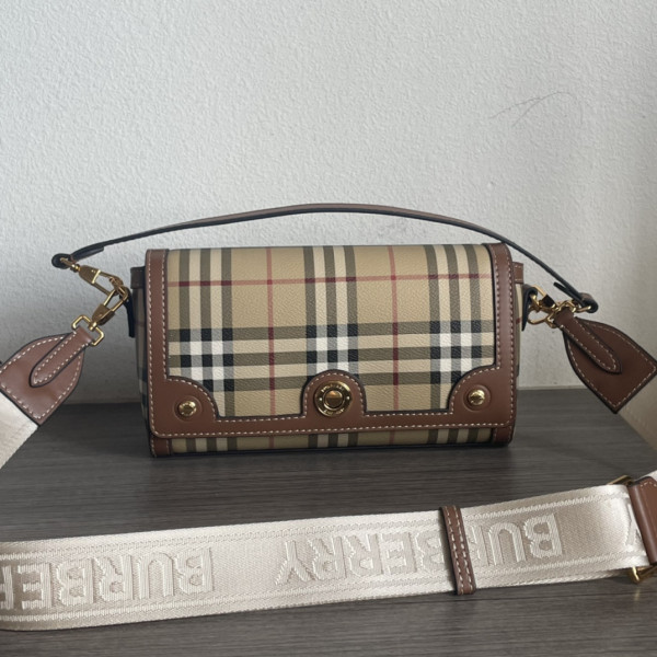 B**rry top handle note bag-24*8*14cm