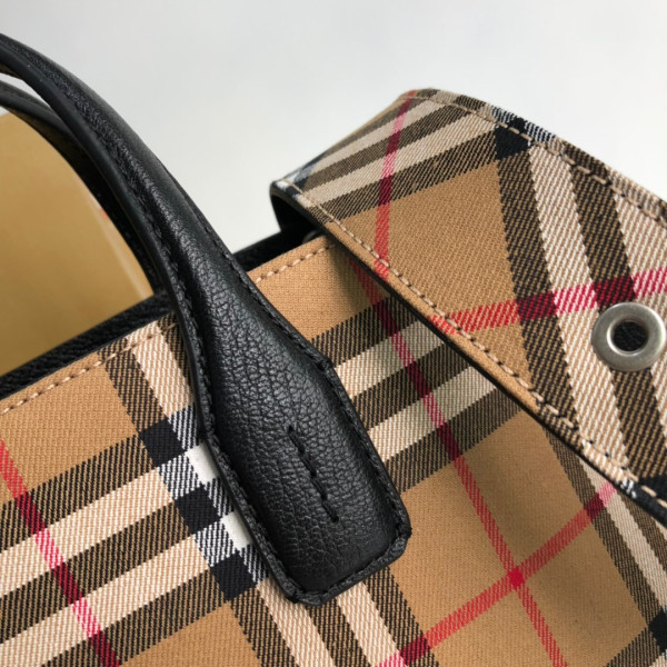 B**rry medium check bowling bag-30*15*21cm