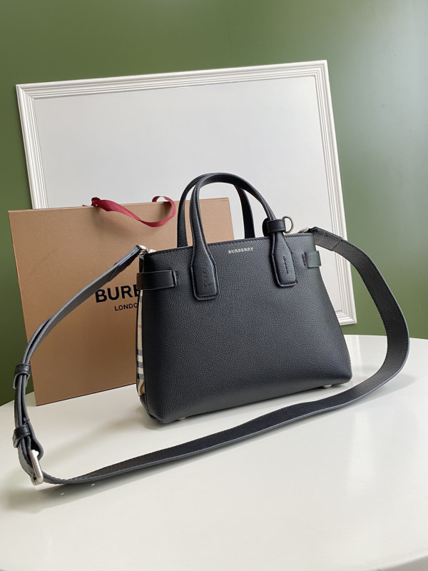 B**rry check bowling bag-26*12*19cm