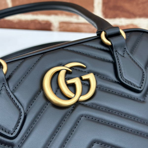 G*u*i marmont small top handle bag