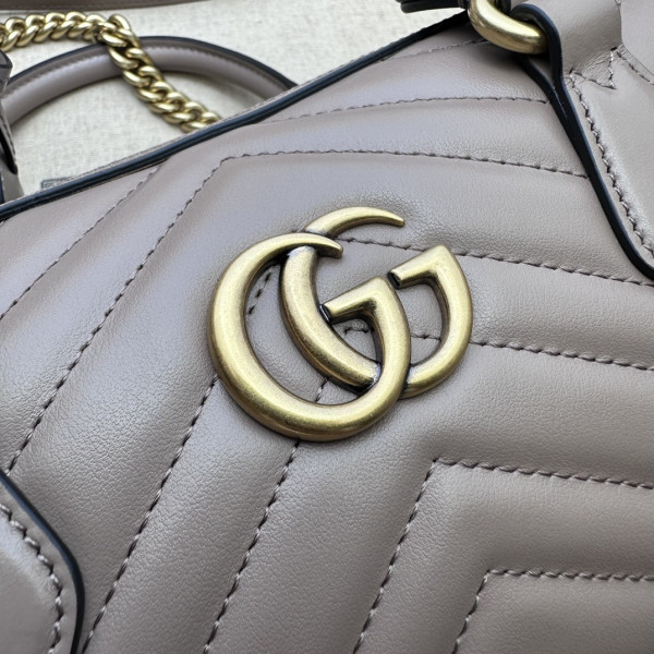 G*u*i marmont small top handle bag