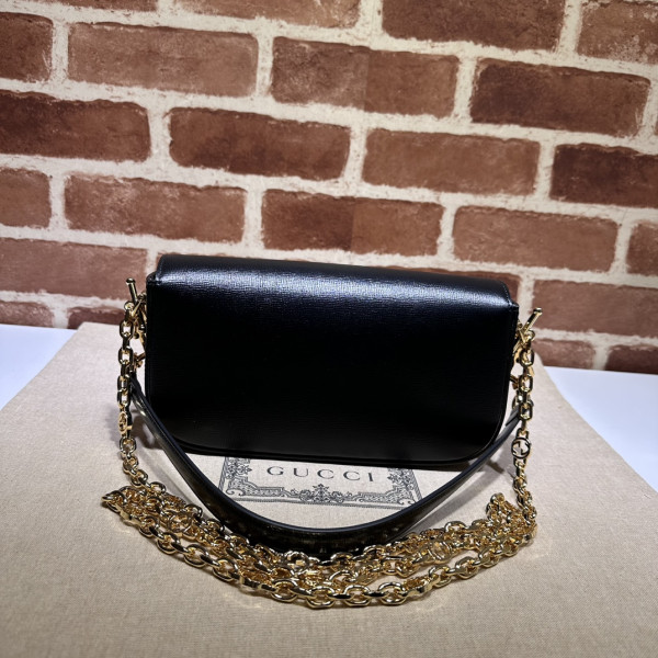 G*u*i horsebit 1955 small shoulder bag-23.5*13*7cm