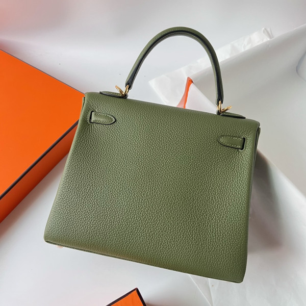 H**mes kelly 25cm all handmade togo leather