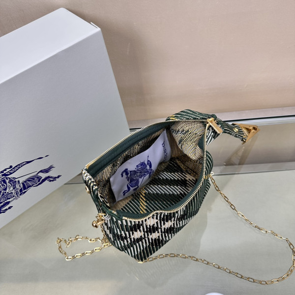 B**rry micro peg chain bag