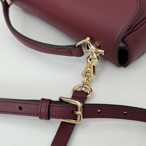 G*u*i horsebit 1955 soft small top handle bag-22.6*12.7*5.6cm