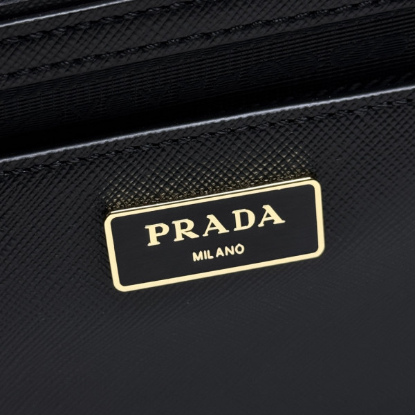 Pra*a large galleria leather bag-32*24*14cm