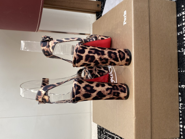 Ch**an louboutin heels sandal - 12.5cm