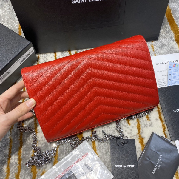 Y*L cassandre matelassÉ chain wallet