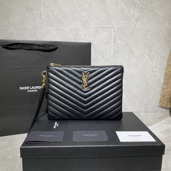 Y*L monogram clutch