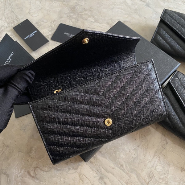 Y*L monogram large flap wallet