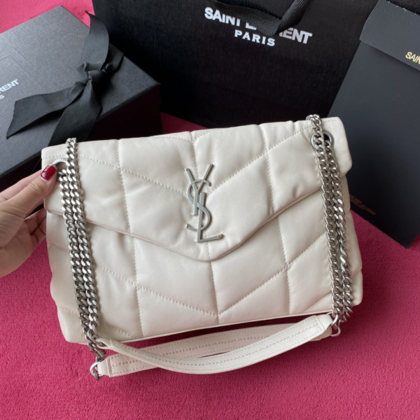 Y*L puffer small bag in quilted lambskin